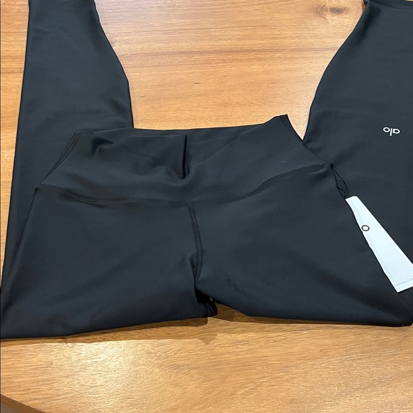 ALO high waist airlift Yoga Jet Black Leggings brand new - Picture 5 of 7